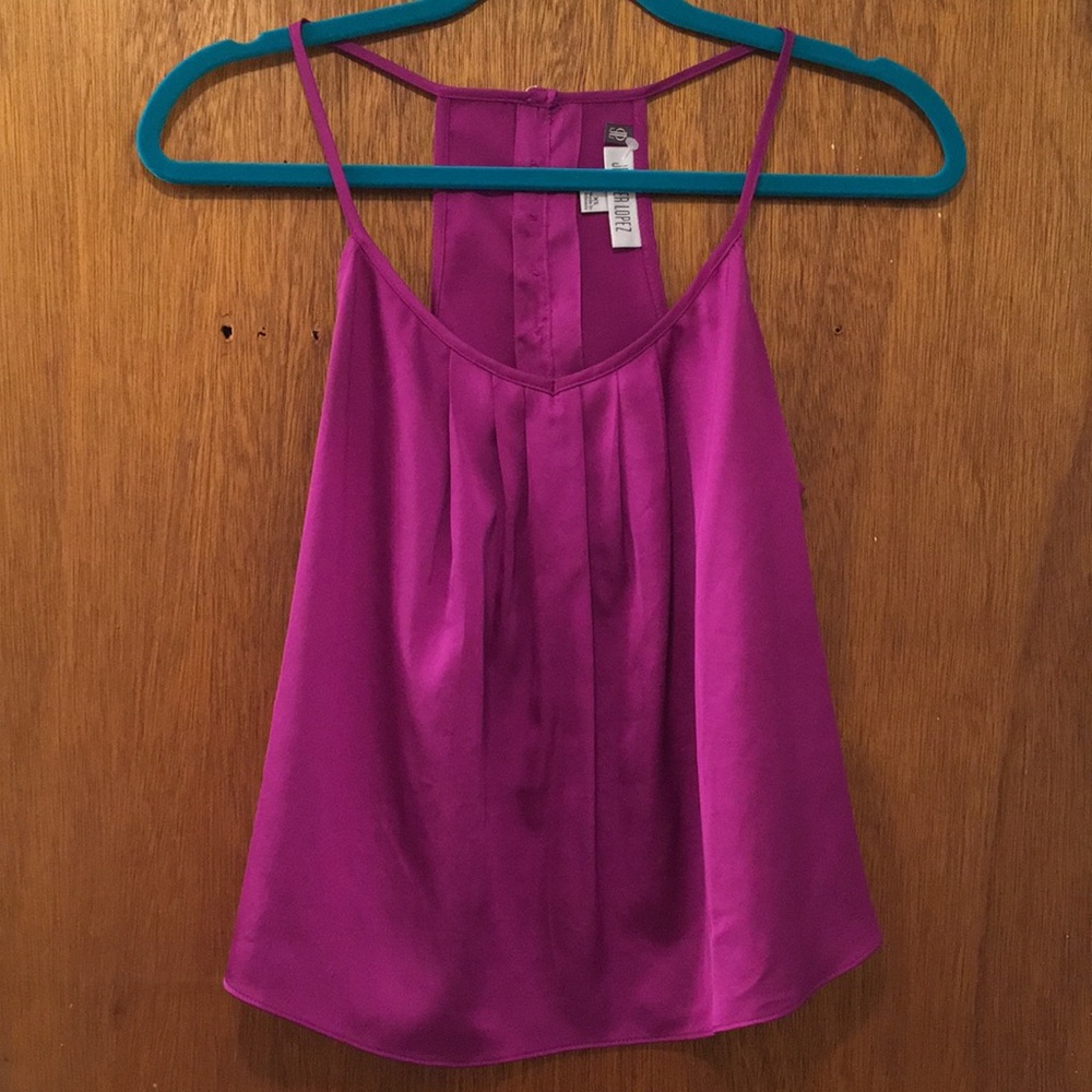 Purple Silky Cami